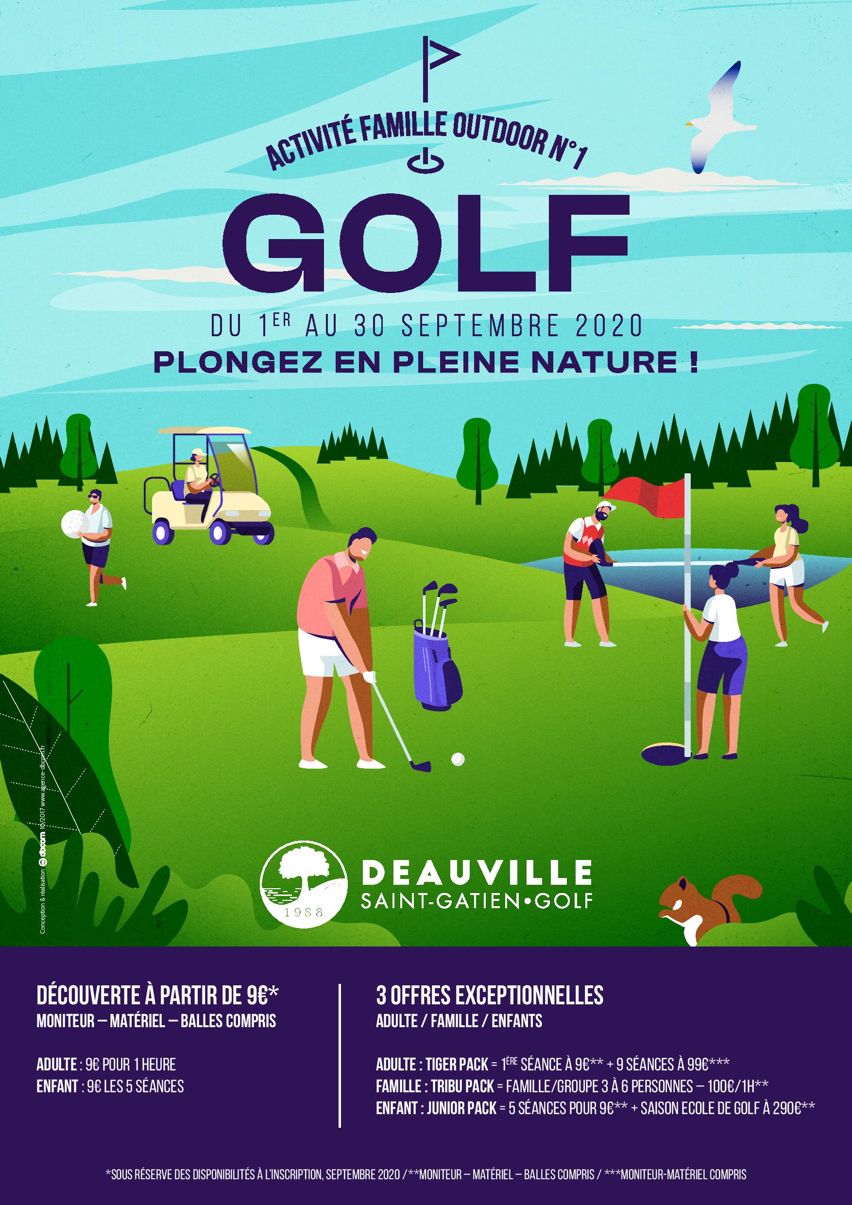 2023 : Défoulez-vous & Découvrez le golf